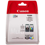 Canon originální ink PG-560/CL-561 multipack, black/color, blistr s ochranou