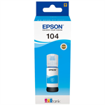 Epson EcoTank 104 - 65 ml - azurová - originální - inkoustový zásobník - pro EcoTank ET-1810, 2715, 2721, 2810, 2811, 2812, 2814,