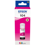 Epson EcoTank 104 - 65 ml - purpurová - originální - inkoustový zásobník - pro EcoTank ET-1810, 2715, 2721, 2810, 2811, 2812, 281