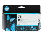 HP 738 130-ml Black DesignJet Ink Cartridge