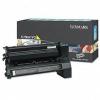 Toner Lexmark C780A1YG - originální | žlutý, return