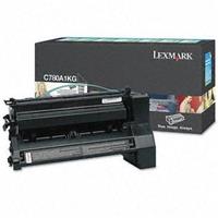 Toner Lexmark C780A1KG - originální | černý, return