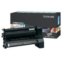 Toner Lexmark C780H1CG - originální | azurový, return