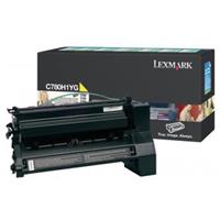 Toner Lexmark C780H1YG - originální | žlutý, return