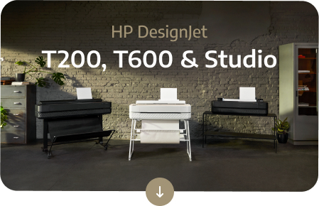 Nové HP DesignJet T200, T600 a Studio