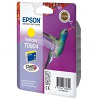 Inkoust Epson T0804 (C13T08044021) - originální | žlutý, blistr