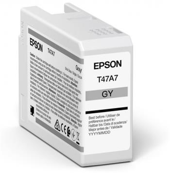 Inkoust Epson T47A7 (C13T47A700) - originální | šedý