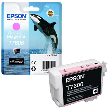 Inkoust Epson T7606, 2800 str. Vivid Light Magenta