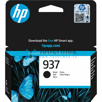 Originální inkoust HP 937, 800 str. Black