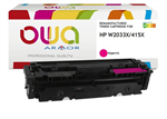 OWA Armor toner kompatibilní s HP W2033X, 415X, 6000st, červená/magenta, level managment