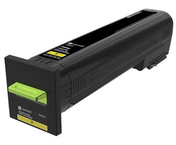 Toner Lexmark 72K0X40 - originální | žlutý