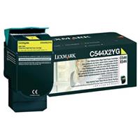 Toner Lexmark C544X2YG - originální | žlutý