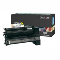 Toner Lexmark C772YX - originální | žlutý, return