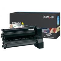 Toner Lexmark C780A2YG - originální | žlutý