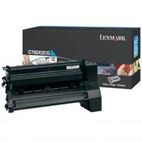 Toner Lexmark C782X2CG - originální | azurový