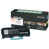 Toner Lexmark E462U11E - originální | černý, return