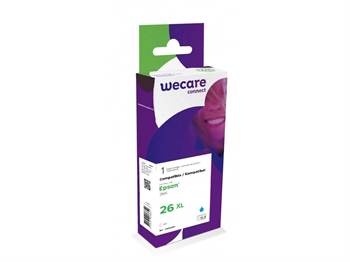 WECARE ARMOR ink kompatibilní s EPSON C13T26324010,modrá/cyan